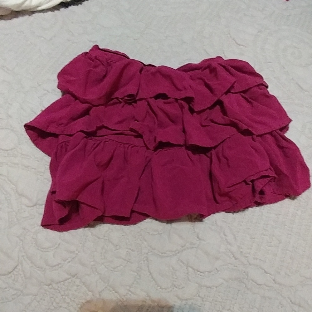 Kids ruffle skirt
